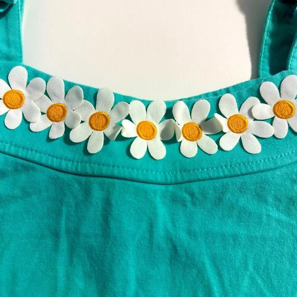 Hanna Andersson daisy tank girls size 6-7 - Picture 5 of 5